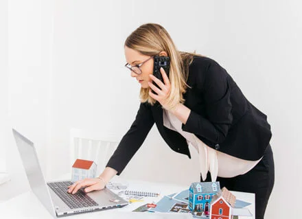 Team reviewing dashboards